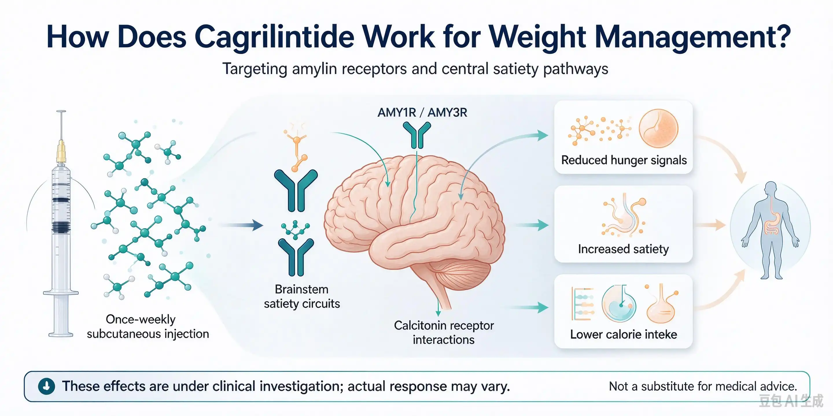 What is cagrilintide and how does it work for weight loss? What is cagrilintide and how does it work for weight loss?